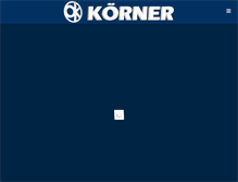 Tablet Screenshot of korner.it